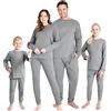 CityComfort Pigiama Natale Famiglia Bambini ADO, Pigiama Natalizio Bambino, 2 Pz Accogliente Pigiami Set (Grigio Scuro, 13-14 Anni)