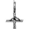 VIKING-VERSAND.COM Inverted Cross / Ciondolo per collana in argento Sterling 925 (catena, ciondolo, antichrist)