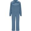 Tuta Sportiva Donna Curvy Solido Due Pezzi Jogging Sportiva Set Felpa con Cappuccio Donna Taglie Forti E Pantaloni Autunno E Inverno Completo Sportivo Tuta Ginnastica Training Sportiva Casual