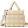 WESTBRONCO Borse a tracolla da donna, borse trapuntate, borsa a tracolla leggera, borsa a tracolla in nylon per viaggi, Cachi, Moda Donna