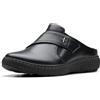 Clarks Ciabatte da Donna Caroline bay, Pelle Nera, 37 EU