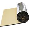 A ABSOPRO Tappetino Isolante Termico e Fonoassorbente per Silenziatore di Scarico Auto 10mm 394mil 10.76sqft 40 x 40 / 100cm x 100cm
