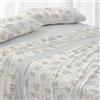 Burrito Blanco | Completo lenzuola | Letto da 105 cm. (+misure disponibili) | Design 544 | Colore grigio (105 x 190/200 cm)
