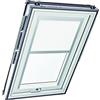 Roto Tenda a Rullo Roto Originale ZRE - Diurna Binario di Guida Argento - Per Finestre per Tetti delle Serie Designo R6/R8, i8 e Classic 64/84 - Dimensioni 134/160 | 13/16 - Colore del Tessuto Bianco