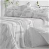 Burrito Blanco | Completo lenzuola | Letto da 90 cm. (+misure disponibili) | Design 142 | Colore grigio (90 x 190/200 cm)