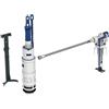 Geberit set di rinnovamento risciacquo a 2 quantità, per cassette di scarico Twinline Bj 1998-2001, 246126005, Universal [Elementi ad Incasso > Accessori per Elementi Incasso]