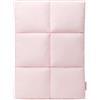 Comfyable custodia laptop Puffy 13/14 pollici, borsa trapuntata puffer per donne, sleeve morbida compatibile con MacBook Air M5 A3449, MacBook Pro M5 Pro/Max A3426 A3427, MacBook Neo A18, Rosa Chiaro