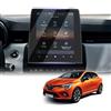 LUWU Compatibile con Renault Clio 5/Captur 2/Zoe Easy Link 2020-2024 2025 Pellicola Protettiva 9,3 Pollici Trasparente per Navigazione PET Pellicola Protettiva 4H Captur 2 Accessorio [2 Pezzi]