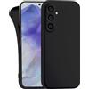 MyGadget Cover per Samsung Galaxy A55 5G - Custodia Protettiva in Silicone Morbido - Case TPU Flessibile - Ultra Protezione Antiurto & Antiscivolo Nero