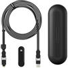 Rolling Square inCharge XL 300 cm - Cavo Usb Type-c, Cavo Universale Cellulare, Regalo Uomo, Caricatore Universale Cellulare 6 in 1, Gadget Tecnologico, Nero, Cavo Lightning da 100W