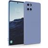 MyGadget Cover per Samsung Galaxy Note 10 Lite - Custodia Protettiva in Silicone Morbido - Case TPU Flessibile - Ultra Protezione Antiurto & Antiscivolo Blu