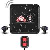 VSYSTO Dash Cam per Moto WIFI senza Schermo Doppio 1080P Impermeabile per Moto Anteriore e Posteriore DVR per Sport Antinfortunistici per Visione Notturna G-Sensor Loop Recording