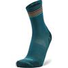 Balega Blister Resist Light Mini Crew Calze da corsa avanzate con tecnologia di assorbimento dell'umidità (1 paio), traspiranti, imbottite, vestibilità ergonomica, Teal,Taglia L (EU 43-45.5)