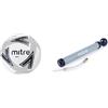 Mitre Impel L30P Pallone da calcio, resistente, indeformabile, bianco/nero, 5