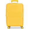 Movom Joumma Bags Inari - Valigia rigida ABS, diverse dimensioni, nero, verde, rosso, grigio, poliestere, giallo, M, Valigia espandibile