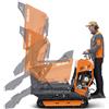 Deleks Mini Dumper cingolato idrostatico, scarico alto, motore Briggs&Stratton, E-start