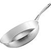 SILBERTHAL Padella acciaio inox 28 cm - Triplo fondo - Induzione gas e forno - Senza rivestimento