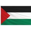 Hpbaggy Bandiera Palestina 150 x 90 cm,Palestina Bandiera,Bandiere Palestinese con Occhielli,Rresistente alle Intemperie per Esterni