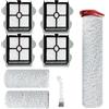 Dreamsolearoy Set di 8 accessori per Roborock Dyad Pro/Dyad Pro Combo, set di spazzole di ricambio, filtro a umido e a secco, 3 spazzole, 4 filtri, 1 spazzola per la pulizia