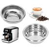 YONGIAGA 2 Pezzi Cestello Filtro Macchina Caffe Espresso Filtri per Caffè | in Acciaio Inox Filtro 1 Tazza + 2 Tazze per Macchina da Caffè Mokona Dedica Scultura Compatibile con Bialetti/DeLonghi