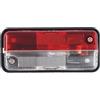 CARPOINT 0414028 Luci d'ingombro Posteriore bianco Rosso