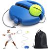FARYODI Tennis Trainer Set da tennis, base da allenamento con 2 palline da tennis, set di attrezzature da tennis per bambini e adulti nel parco all'aperto