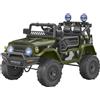 Globo Macchina Elettrica Bambini 3+ Anni Toyota Fj Cruiser Verde Militare 42954