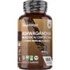 WeightWorld Ashwagandha e Pepe Nero Bio, 180 Capsule Vegane, 6 Mesi di Scorta Bio | Ashwagandha Polvere Pura, Biologica e Certificata dalla Soil Association, Withania Somnifera (Ginseng Indiano) Senza Glutine