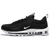 Nike Air Max 97, Scarpe Da Ginnastica Basse Uomo, Nero Black White 001, 37.5 EU