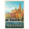 MyPuzzle.com MyPuzzle Francia: Costa Azzurra, Poster D'epoca - Premium 1000 Pezzi Puzzle - MyPuzzle Collezione speciale di Anderson Design Group