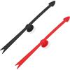 Gosknor 2 Pz Grande Freccia Spinner, Nero Rosso Staccabile Plastica Gioco Freccia Spinner con Ventosa Forte Forza di Aspirazione per Gioco Coinvolgente Casa Festa Celebrazione