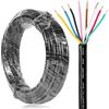 SPARKMOTO Cavo rimorchio 8 Poli 10M, Cavo luci rimorchio 8 conduttori, 80V 48V 24V 12V Cavo 8 Poli per rimorchio,Cavo per Veicolo(7x0,5 mm²+1x1 mm²)