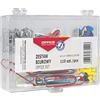 OFFICER PRODUCTS Office Products 18301119 - 99 Set Ufficio puntine, elastici in gomma e clip di lettera Mix 110 pezzi