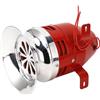 Fockety Sirena di allarme industriale, 130 db, 40 W, sirena di sicurezza industriale, allarme di emergenza per interni ed esterni per casa, residenziali, industriali, negozi