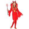 W WIDMANN MILANO Party Fashion - Costume da diavolo per bambini, vestito, costumi di carnevale per bambini per Halloween e Carnevale, Satana, Inferno