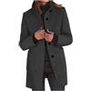 Generic Cappotto da donna foderato in pile Sherpa da donna a maniche lunghe vintage con cappuccio autunno inverno giacche 2025, A-422 Nero, S