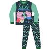Peppa Pig George Pyjamas for Boys, Long Sleeve Pyjamas, George Pig Pigiami Set 5-6 Anni