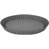 Aeternum, Bakeware Petravera, Crostata con Scavo, Diametro 28 cm, Adatto al forno, Carbon Steel, Grigio