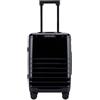 Kapten & Son Valigia Heathrow Essential Cabin All Black 34 L | Trolley bagaglio a mano 55x35x20 | Valigia bagaglio a mano nera con ruote rimovibili a 360 gradi e lucchetto TSA | Trolley piccolo