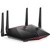 NETGEAR Nighthawk Router WiFi 6 Pro Gaming XR1000, Velocità wireless AX5400 (fino a 5,4 Gbps), DumaOS 3.0 ottimizza le connessioni server eliminando i ritardi, 4 porte Ethernet da 1G e 1 porta USB 3.0