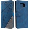SONWO Cover per Xiaomi Poco X3 NFC, Flip Caso in PU Pelle Case Cover Portafoglio Custodia per Xiaomi Poco X3 NFC, [Kickstand] [Slot per Schede], Blu