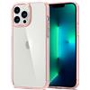 Spigen Custodia per iPhone 13 Pro Max, ultra ibrida [nessun anello magnetico] [anti-ingiallimento] - Cristallo rosa