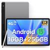 UMIDIGI Tablet 11 Pollici, A15 Tab 16(8+8) GB RAM+256GB ROM (1TF) Android 13, 7500mAh, 2000 * 1200HD, Octa-Core/13MP/4 Altoparlanti/BT5.0/GMS/GPS, 4G Dual SIM con Penna