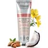 TITANIA Crema sensibile ai piedi, senza profumo, idratante e rigenerante della pelle, con olio di enotera, olio di cocco, mandorle e avocado, cosmetici naturali, vegano, ricetta senza microplastica