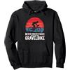 Bicicletta Gravel Per Uomini, Donne E Ci Gravel the Pulse of Adventure, Gravelbike Felpa con Cappuccio