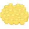 BUCOMTU 24 Pezzi Candele LED Candele con Fiamma Oscillante Senza Fiamma, Lumini a Batteria, Luce Bianca Calda per Decorazioni Casa, Feste, Matrimoni, Natale, Halloween,Pasqua