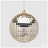 Addobbo Natale Palla Specchio Light Gold Ø12cm