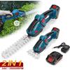 bromose 2in1 Tagliasiepi Elettrico Cordless Forbici Da Giardino Tenuto In Mano Tosaerba Ricaricabile Potatore Diserbo Strumento Per Makita 18V Batteria - With 1X Battery