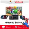 Nintendo 【Marchio+】Nintendo Switch 2 con Mario Kart World Display LCD da 7,9 pollici Joy‐Con2 Maniglia Console Modalità TV stabile Video gaming - Nintendo Switch 2