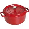 STAUB CASSERUOLA COCOTTE TONDA CM 26 ROSSA 1007455